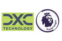 Premier League Badge &DXC Technology Sponsor